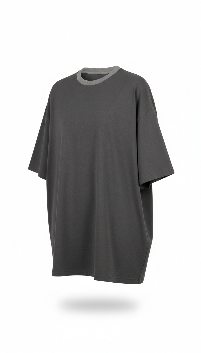 Oversized Matte Cotton Tee