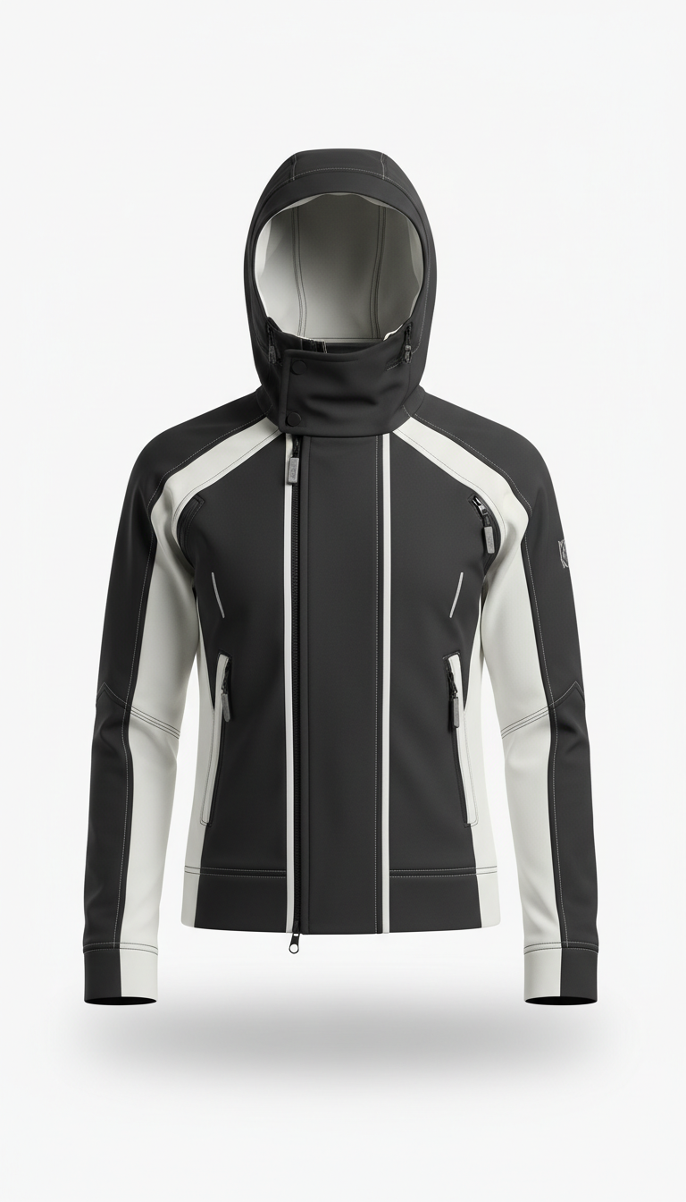 Structured Technical Hoodie